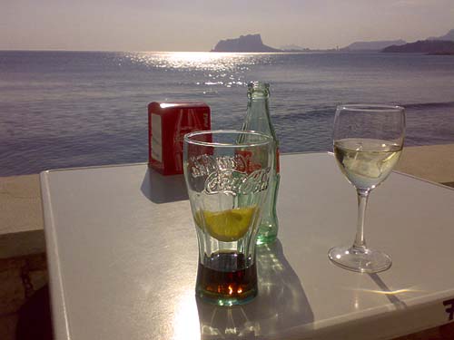 Moraira, El Portet, 23 februari 2009