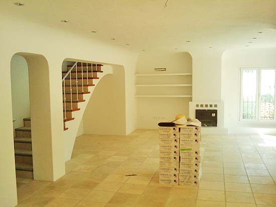 Fantastische Ibiza-stijl villa op 200 meter van het strand van Moraira en loopafstand dorp!!!