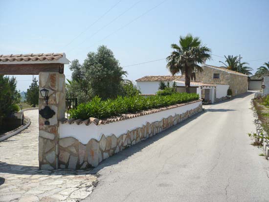 Heerlijke finca aan de rand van Teulada, op een paar minuten rijden van het strand van Moraira.