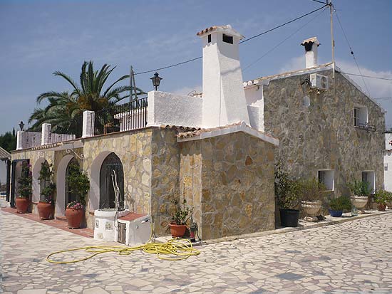 Heerlijke finca aan de rand van Teulada, op een paar minuten rijden van het strand van Moraira.