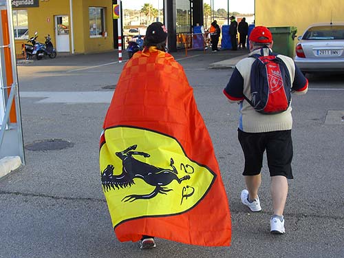 1, 2 en 3 Februari 2010. De Formule 1 teams testen op het circuit van Valencia