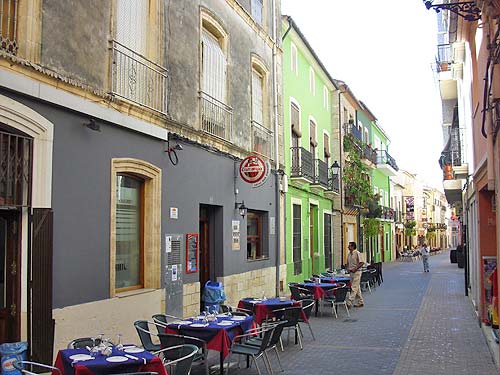 Wie het oude centrum niet heeft geproefd, is niet in Denia geweest.