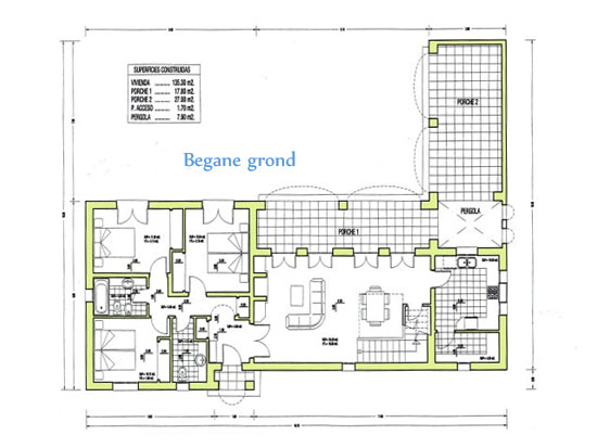 Schitterende, nieuw te bouwen 4-slaapkamer finca op 10.000 m2 grond in Benissa