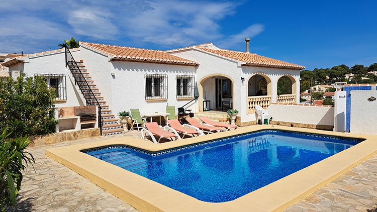 Javea - Balcn al Mar - perfecte villa met 4 slaapkamers