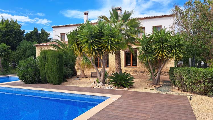 Schitterend landhuis in Benissa op 7 km van het strand