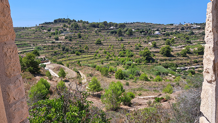 Schitterende stenen finca in Benissa Costa te koop