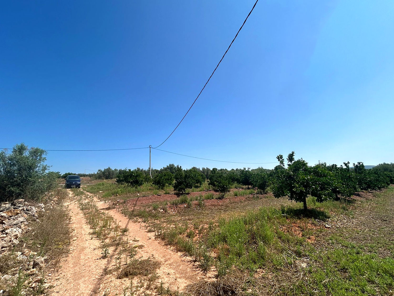 Bouwgrond 10.000 m2 in Chella Xativa te koop voor 55.000 euro