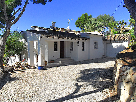 Schitterende, zeer sfeervolle villa in Moraira op een schitterende zeezicht locatie