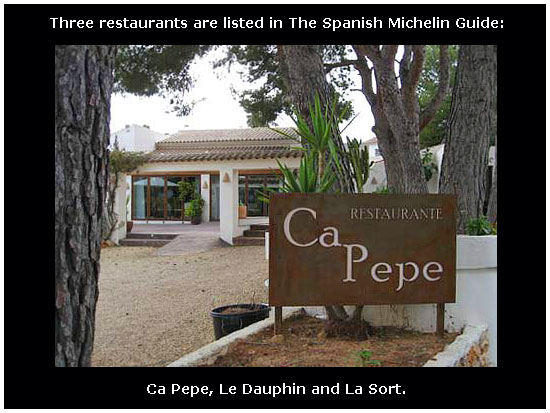 In 2009 werd Ca Pepe I gekozen tot ��n van de honderd beste restaurants van Spanje door �El Mundo�, de grootste krant van Spanje.