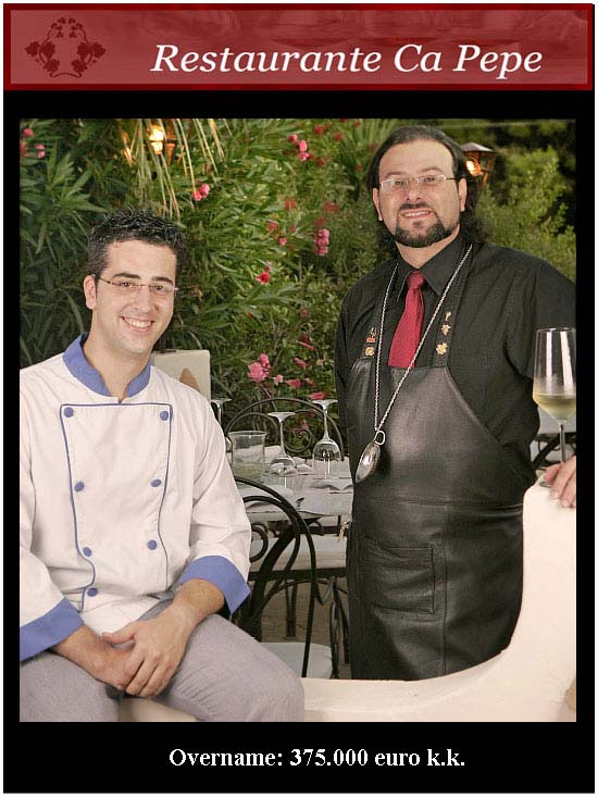 In 2009 werd Ca Pepe I gekozen tot ��n van de honderd beste restaurants van Spanje door �El Mundo�, de grootste krant van Spanje.