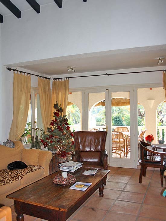 Een zeer luxe woning aan de rand van Moraira