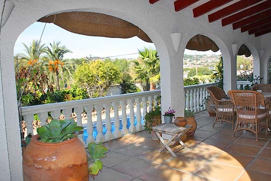 Een zeer luxe woning aan de rand van Moraira